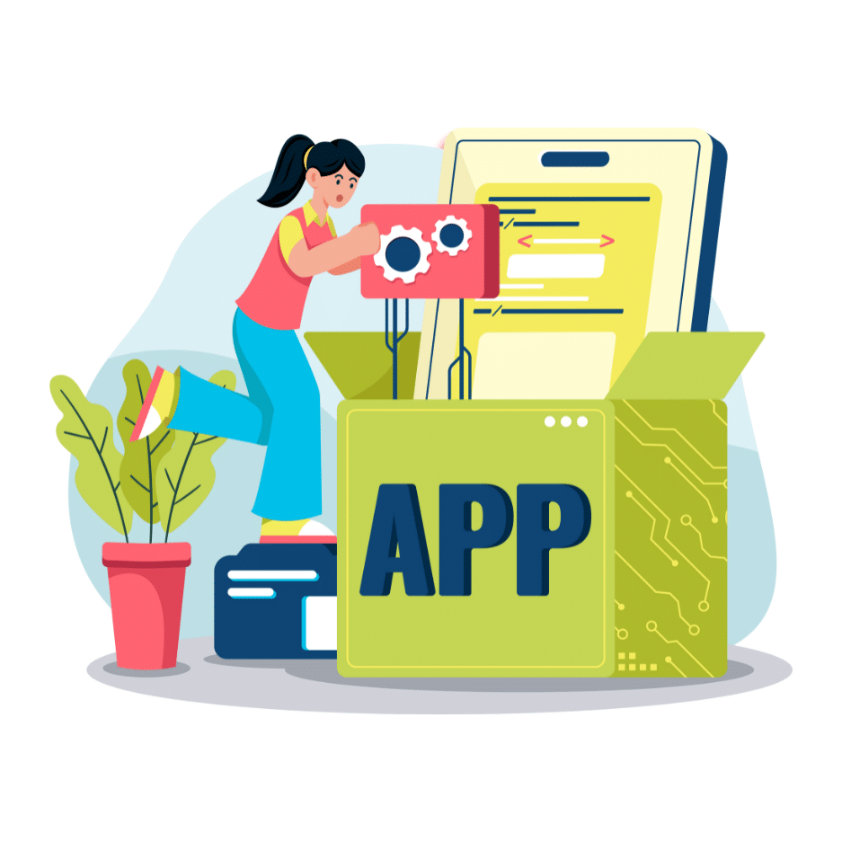 Frontend and backend for app development