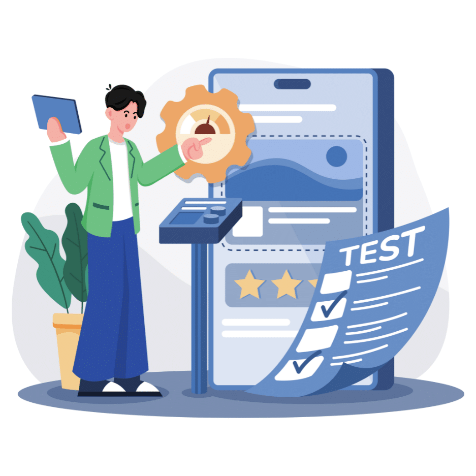 Frontend and backend for education app development