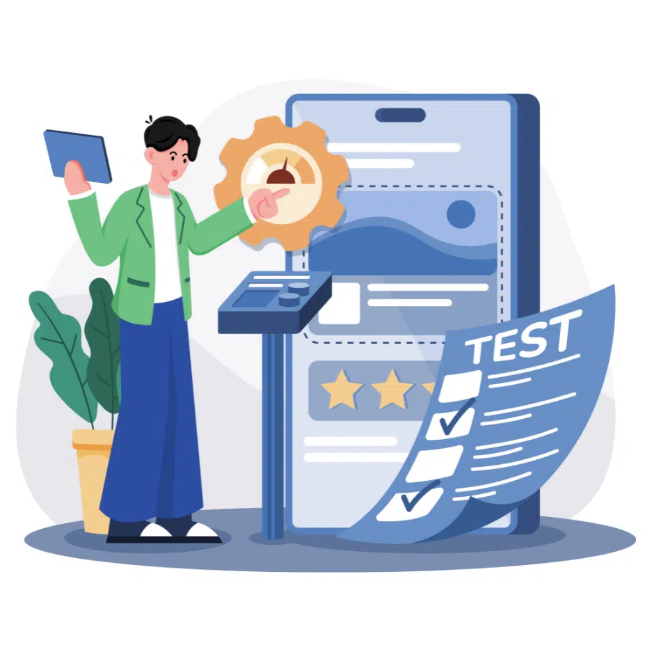 Frontend and backend for education app development