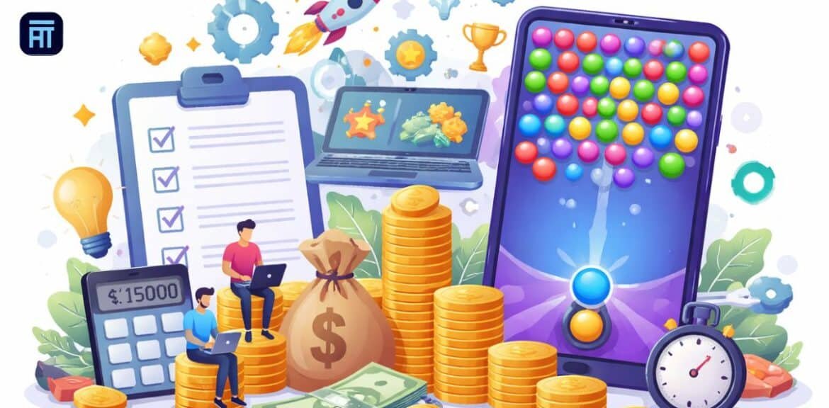 Cost to Develop a Game Like Bubble Shooter